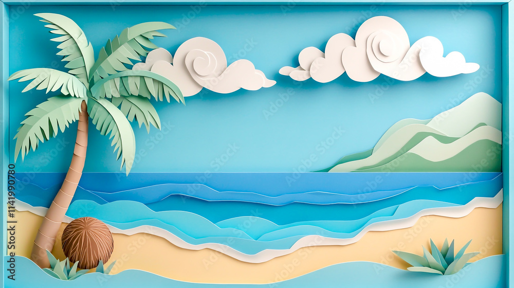 Fototapeta premium beach background