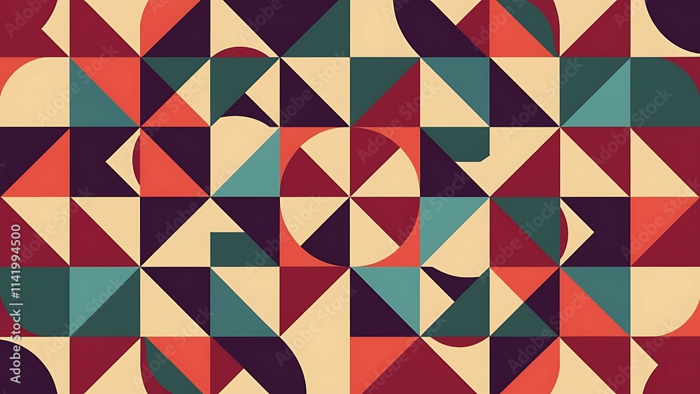Decorative memphis pattern wallpaper with geometric elements design vector Decorative memphis pattern wallpaper with geometric elements design vector