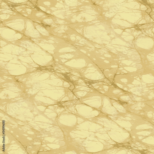 Light brown background like batik fabric texture. Seamless pattern.	 photo