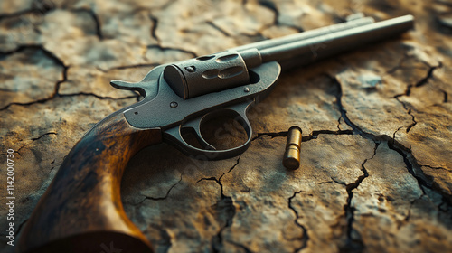 Antique Gun Stock Photography  photo