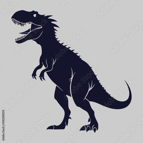 illustration of a cartoon dinosaur