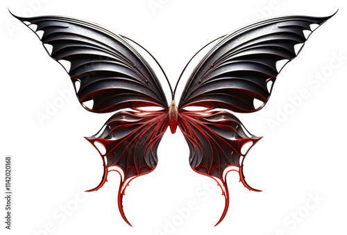 PNG Butterfly wings background design illustration. photo