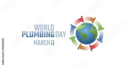 world plumbing day motion video, ideal for world plumbing day celebration