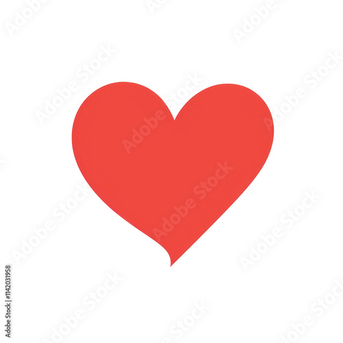 PNG Red heart symbol illustration