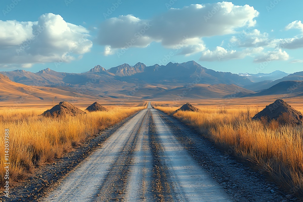 Autumn highway background picture, traveling in Chile, South America. Beautiful natural scenery. Autumn highway background picture, traveling in Chile, South America. Beautiful natural scenery.