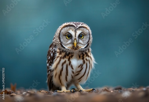 Northern Hawk Owl Portrait
 photo