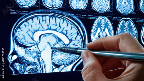 Detailed Examination of Human Brain Imaging with Emphasis on Neuroanatomy and Medical Analysis in a Clinical Setting