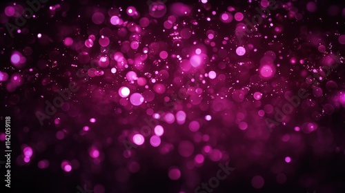 Pink Glitter Bokeh Background