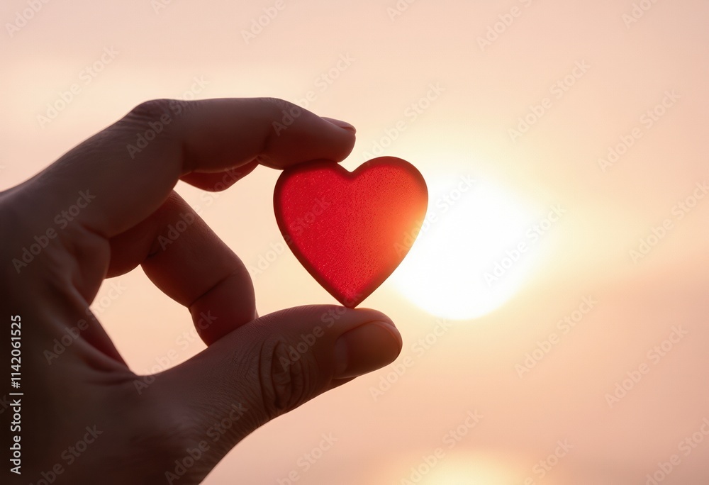 Fototapeta premium heart in hands