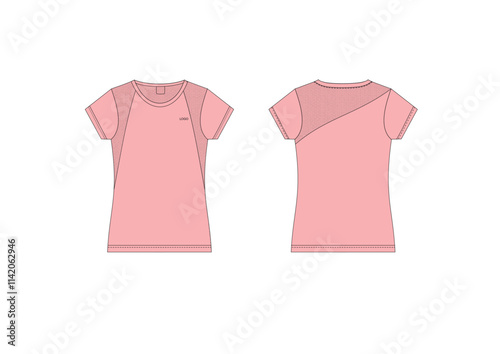 Stylish Flats of Women's Sports T-Shirt Designs | Perfect for Fitness, Gym, Yoga, and Casual Wear | Comfortable, Breathable Fabrics in Trendy Colors and Modern Cuts