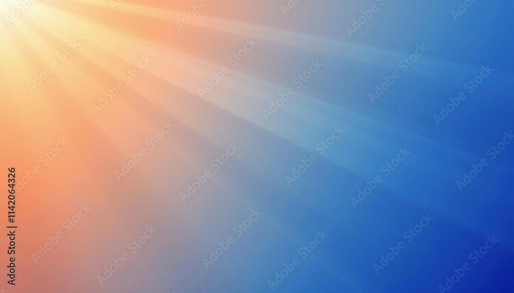 the sky with the sun shining