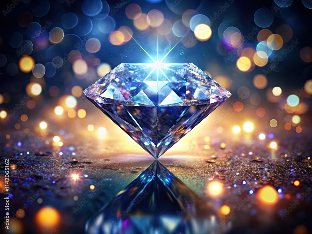 A 4K high-definition logo: a sparkling diamond, shimmering with elegant bokeh, reflecting premium quality and luxury. A 4K high-definition logo: a sparkling diamond, shimmering with elegant bokeh, reflecting premium quality and luxury.