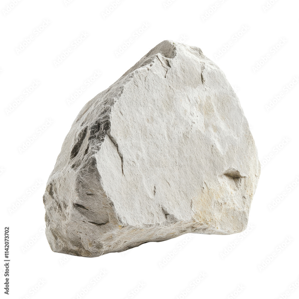 Limestone Rock Formation in Natural Landscape on Transparent Background Limestone Rock Formation in Natural Landscape on Transparent Background