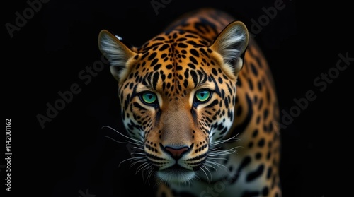 Majestic Jaguar with Striking Emerald Eyes