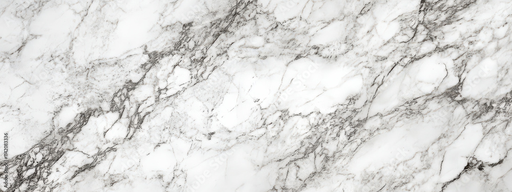 Obraz premium A white marble wall with a black border