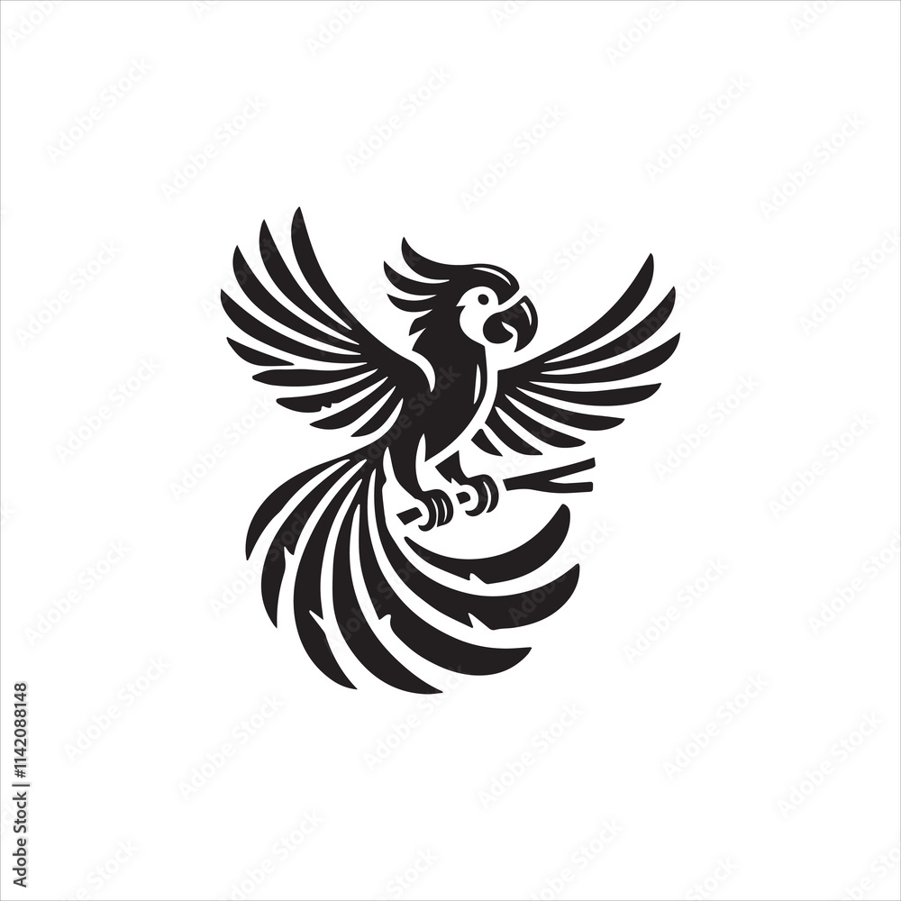 Fototapeta premium eagle tattoo design