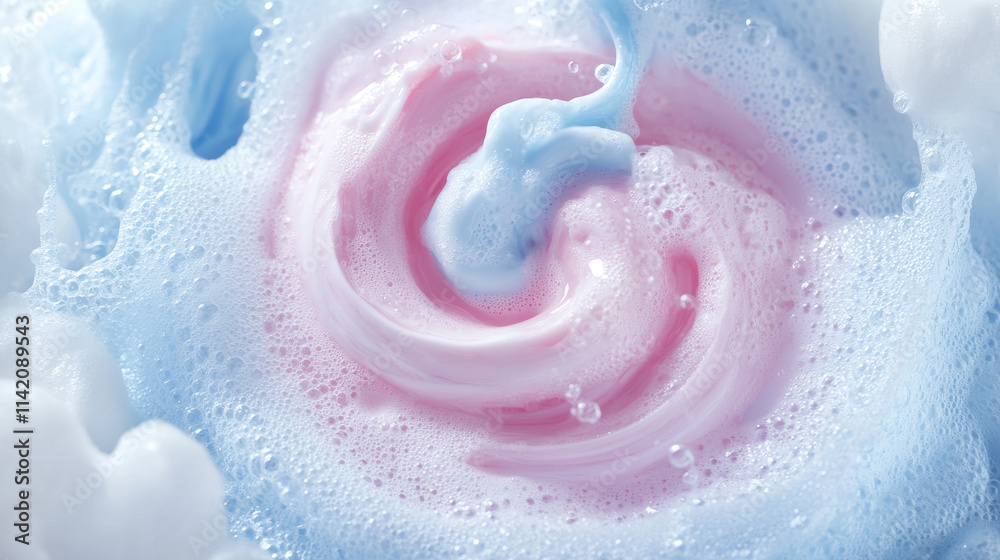 Tornado with air bubbles, cleanliness effect. Detergent thunderstorm swirls with soap. Isolated abstract dynamic vortex motion with foam, 3d elements for washing powder or shampoo design Realistic Tornado with air bubbles, cleanliness effect. Detergent thunderstorm swirls with soap. Isolated abstract dynamic vortex motion with foam, 3d elements for washing powder or shampoo design Realistic