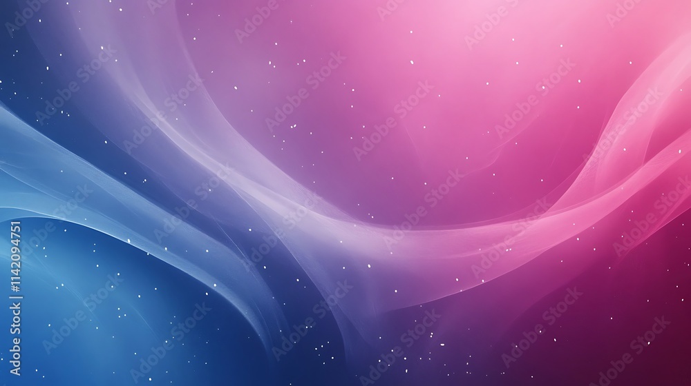 Fototapeta premium Abstract Pink and Blue Wave Background Design