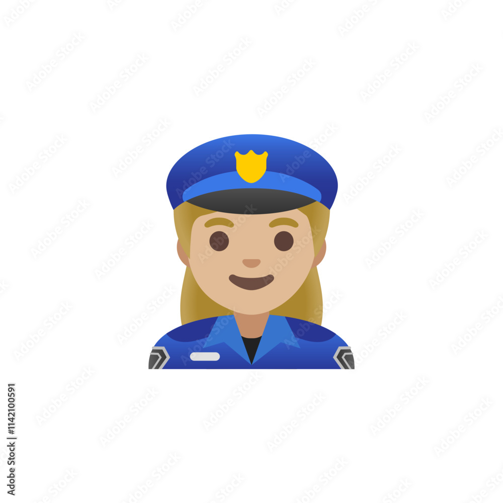 Female Police Officer Emoji  
