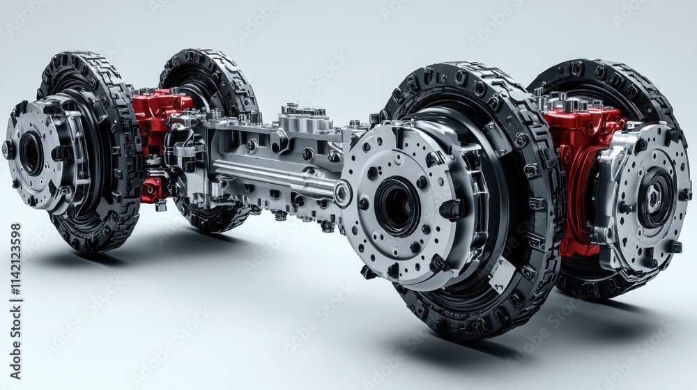 a comprehensive cross section of the front and rear suspension systems of the car showing the engineering disparitie a comprehensive cross section of the front and rear suspension systems of the car showing the engineering disparitie