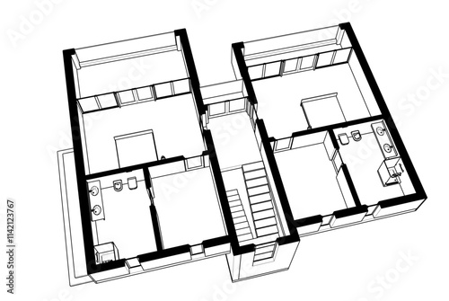 house plan blueprint