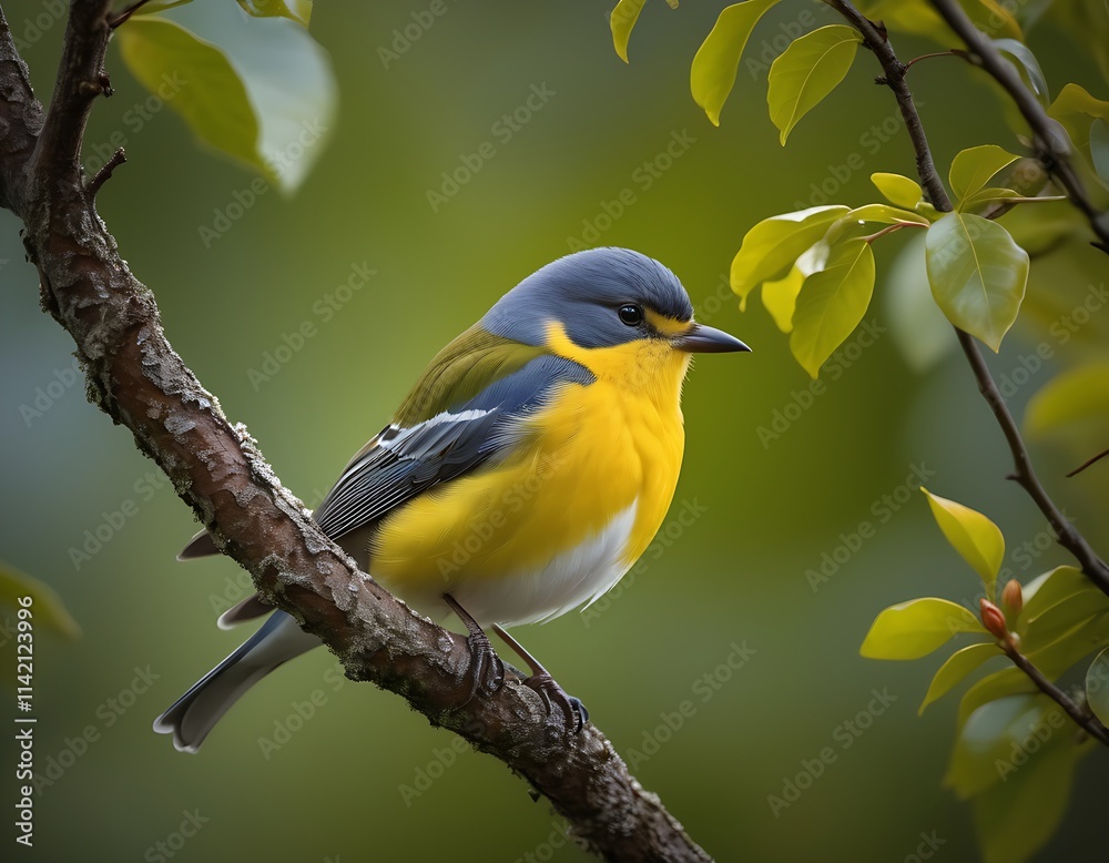 Euphonia or eufonia is a genus of neotropical birds in the sparrow family. Wallpaper of bird perched on tree branches up close Euphonia or eufonia is a genus of neotropical birds in the sparrow family. Wallpaper of bird perched on tree branches up close