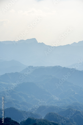 Zhangjiajie scenic area in Hunan Province, China