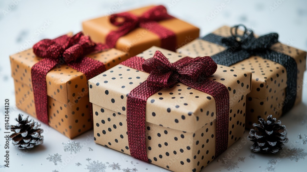 gift boxes on white background christmas and new year concept gift boxes on white background christmas and new year concept