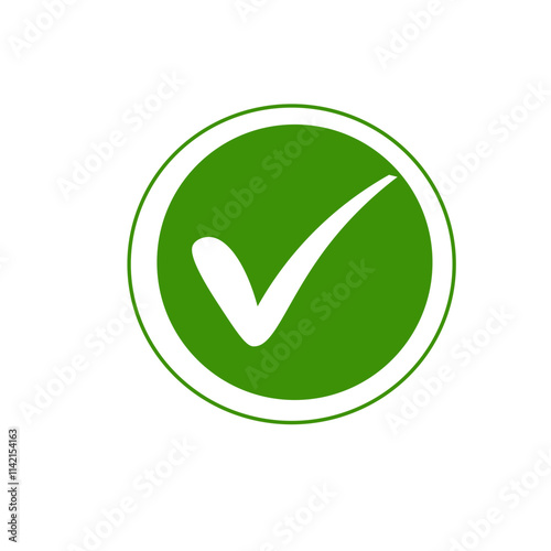 Free Download Green correct check mark symbol two version - GFXLoad