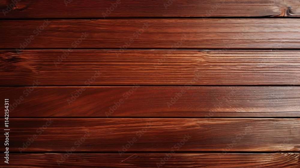 Fototapeta premium Mahogany Background in Rich Wooden Style: Deep Red-Brown Texture for Luxury and Elegant Themes
