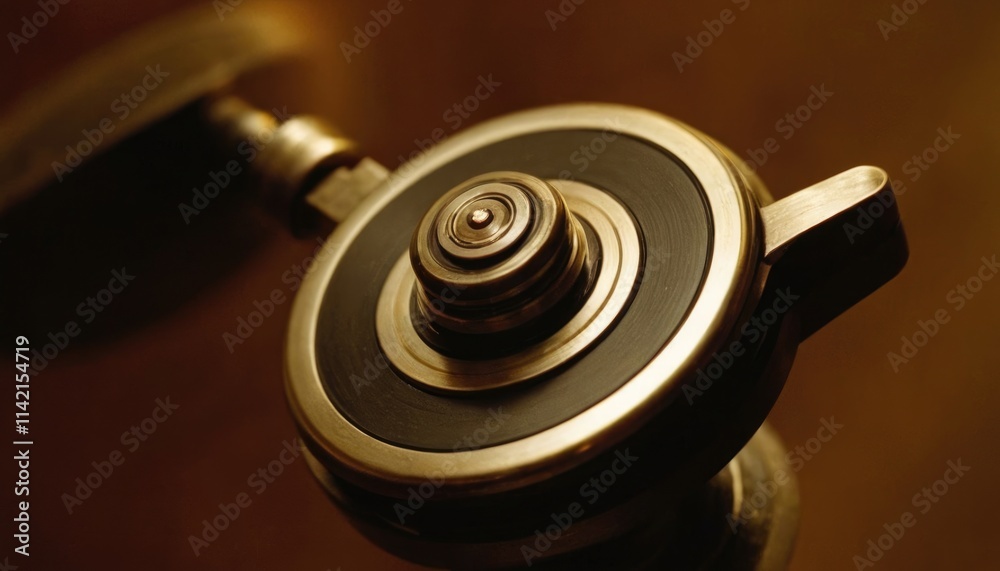 A detailed shot of the spinner mechanism in motion, capturing the energy A detailed shot of the spinner mechanism in motion, capturing the energy