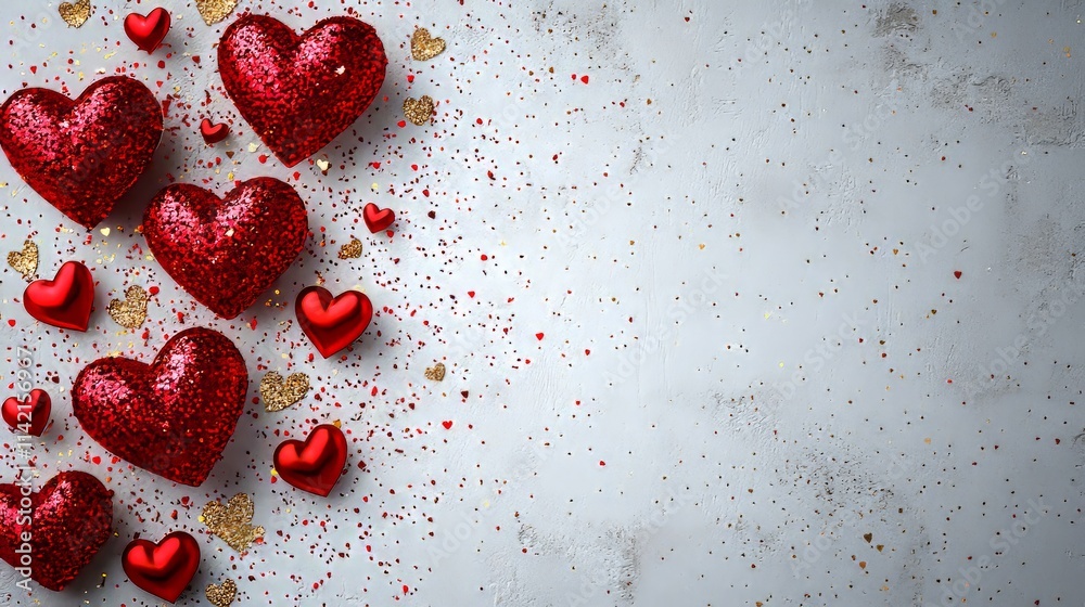 A minimalist Valentine’s Day background with a clean white canvas bordered by delicate heart patterns and golden accents, perfect for adding heartfelt messages A minimalist Valentine’s Day background with a clean white canvas bordered by delicate heart patterns and golden accents, perfect for adding heartfelt messages