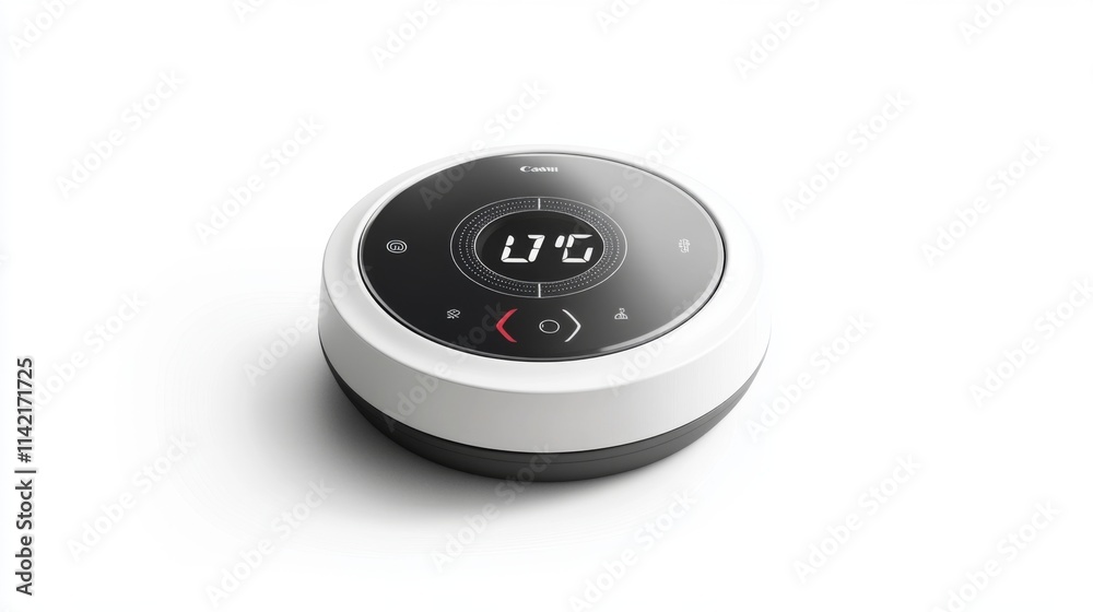 A sleek modern smart device featuring touchscreen controls and digital display. Perfect for enhancing daily routines and home automation needs. Generative AI A sleek modern smart device featuring touchscreen controls and digital display. Perfect for enhancing daily routines and home automation needs. Generative AI