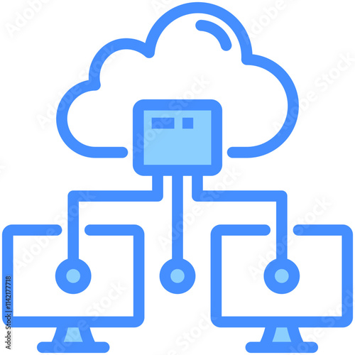 Cloud Computing Icon