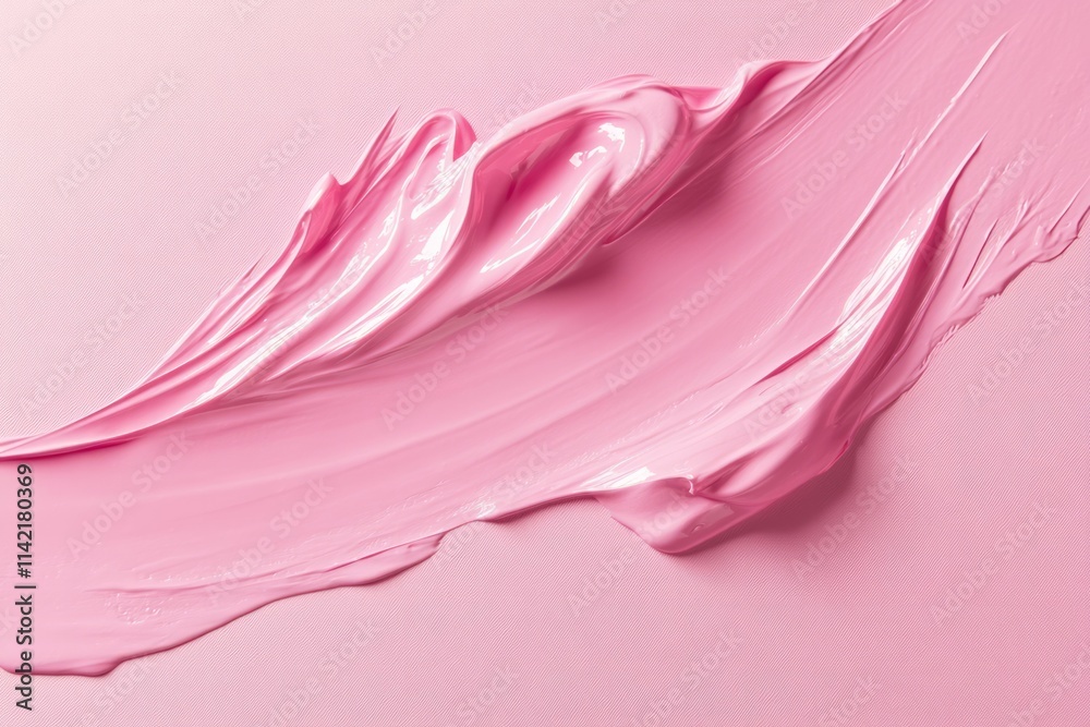 Photo of Fresh lip gloss smears of matt pink color. Background texture for backdrops or mapping Photo of Fresh lip gloss smears of matt pink color. Background texture for backdrops or mapping
