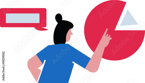 Bussiness Flat Illustration