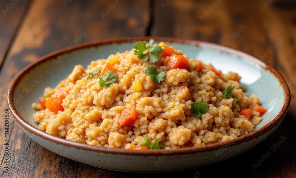 Vibrant couscous salad with fresh herbs Vibrant couscous salad with fresh herbs
