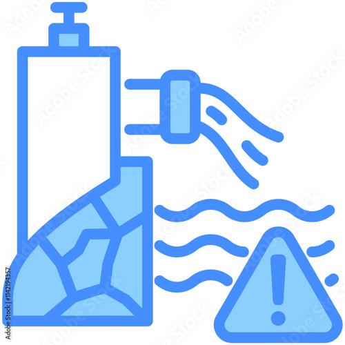 Water Pollution Icon