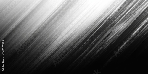 Gray gradient background grainy noise texture effect smooth black white retro backdrop website header design, Generative AI