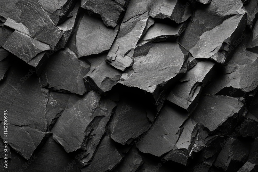 Dark gray stone wall texture background.