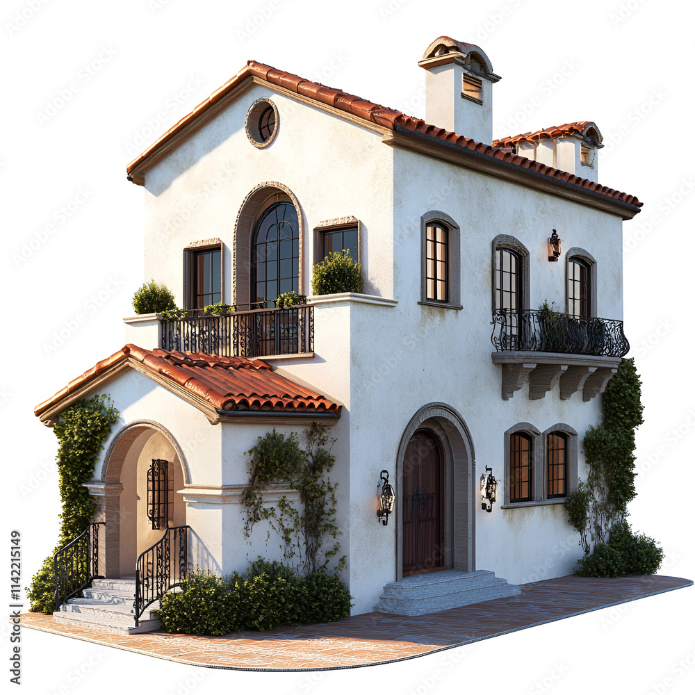 Obraz premium church of the holy cross in the town