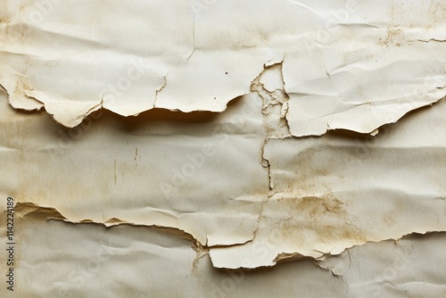 Background with old paper texture and aged scuffs in a vintage design