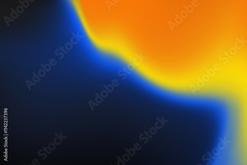 abstract yellow and blue  background
