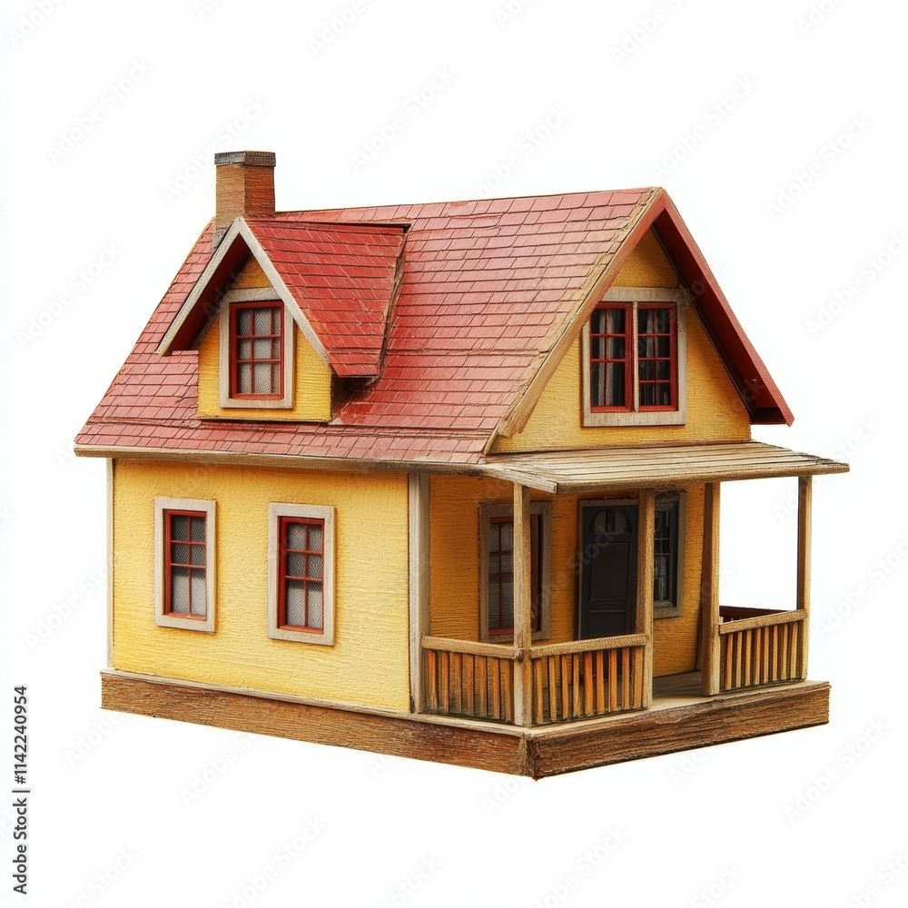 house isolated on white background house isolated on white background
