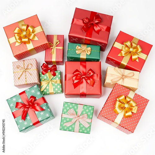 christmas tree with gifts