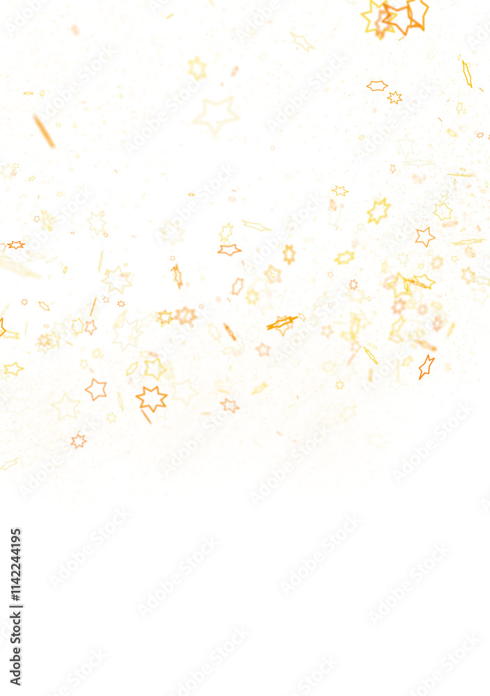 Stars - Festive christmas card. Isolated illustration white background. - Stars - Festive christmas card. Isolated illustration white background. -