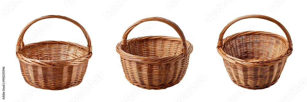 Wicker basket set Wicker basket set