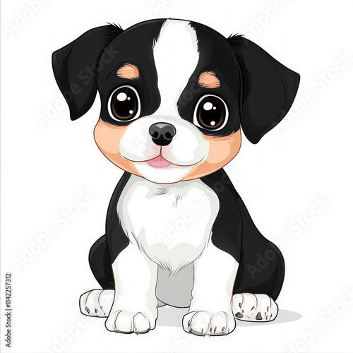 Bulldog Puppy Isolated