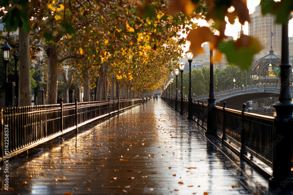 Obraz premium Melbourne In Winter