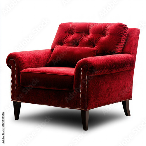 Red Seat Isolated